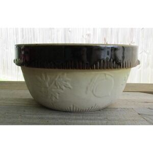 Vintage Cook-Rite Economy‎ Cookin Ware Bowl Crock #4-Patent 91285
